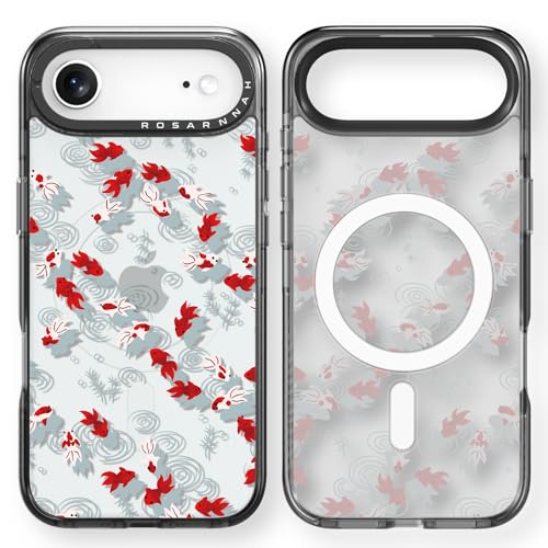 Coque iPhone 17 Air Rosarnnah compatible Magsafe poisson rouge