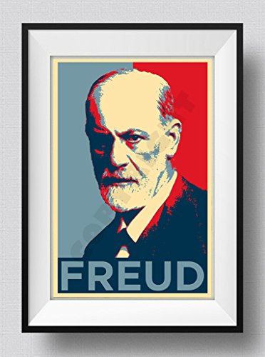 Sigmund Freud Art Print 'Hope' - Póster Afiche Foto Regalo - Dimensiones: 60cm x 40cm