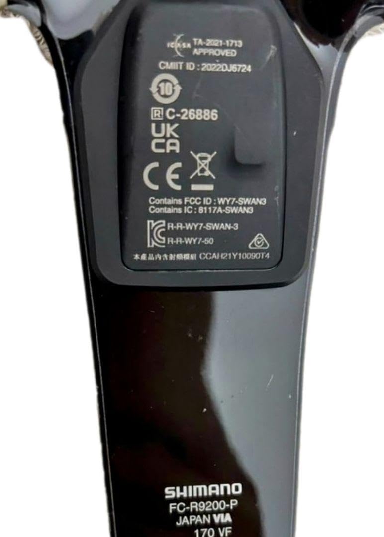 DURA-ACE FC-R9200-P パワーメーター 170mm 右 シマノ DURA-ACE