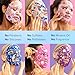 MAREE Collagen Facial Mask with Hyaluronic Acid — Sheet Face Mask Skincare — Centella Asiatica, Green & Red Algae Extract — Hydrating Facemask For Women Skin Care — Mascarillas Para La Cara — 6 Count