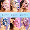 MAREE Radiant Beauty Duo - Lip Mask with Hyaluronic Acid & Coconut Oil & Facial Masks Bundle - Nourish & Hydrate Dry Cracked Lips, Hydrating Skin Care Mask with Pearl Extract - All Skin Types