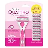Quattro for Women Razor + 12 Refills