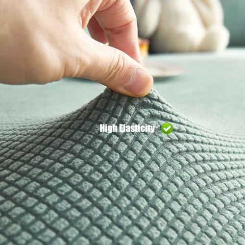 Housse de canapé velours antidérapante et extensible 360°