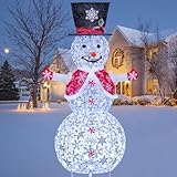 4FT Lighted Snowman...image