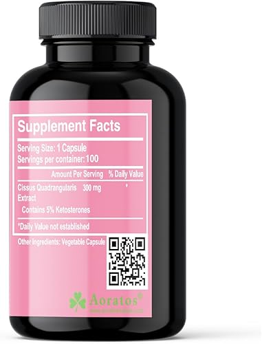 Miniatura 2 de Aoratos Extracto de Cissus 100 cápsulas vegetarianas de 300 mg