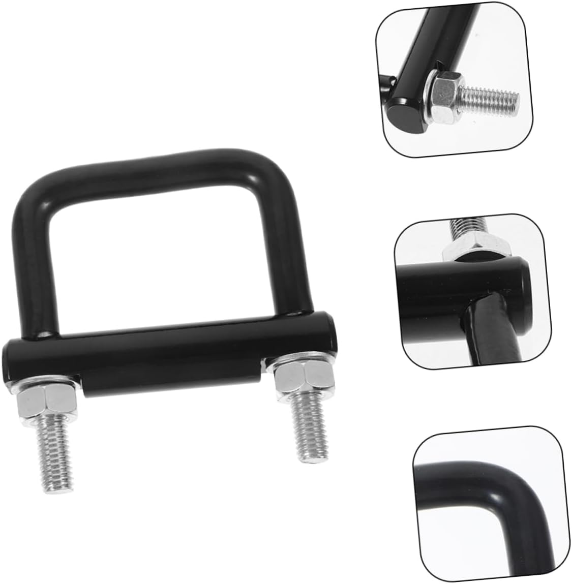 2pcs Heavy Duty Rattle Clamp for Trailer Hitch Stabilization Secure Towing for American Trailers Metal Construction to Prevent Movement and Noise