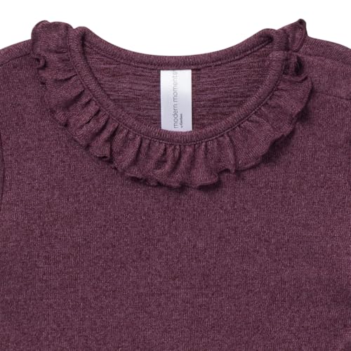 Image of Modern Moments by Gerber Baby Girls' Ruffle Collar Top and Flare Pant Set