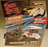 Hotwheels 1:64 Die Cast Speed Racer - Snake Oiler vs. Mach 5 by Mattel, Inc.