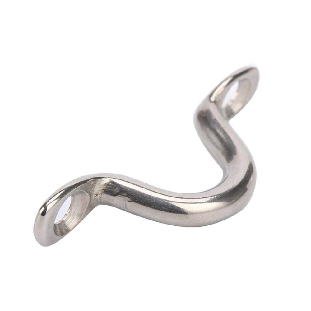 Stainless Steel Bimini Boat Eye Straps - Pack Of 6, 316 Stainless Tie-Down Loops For Kayak, Canoe, Boat - View #4