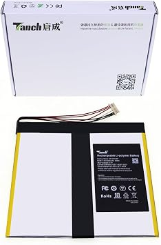 Tanch Genuine 35130148P H-35130148P H-38150155P Laptop Battery Replacement for Chuwi UBook Pro 12.3 CWI535 7.6V 5000mAh 38W with 10pins 7lines