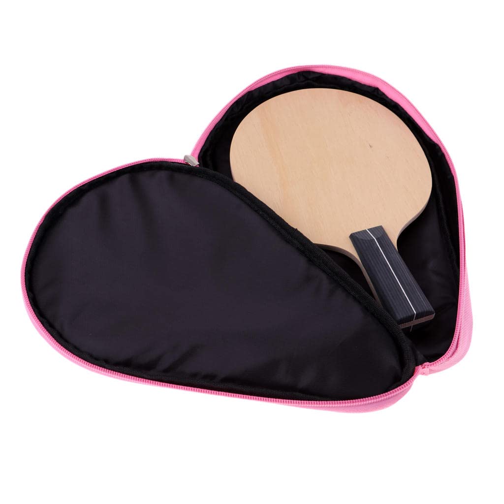 Custodia impermeabile for racchetta da tennis, custodia for mazza da paddle, pong, con cerniera/37(Color:Pink)