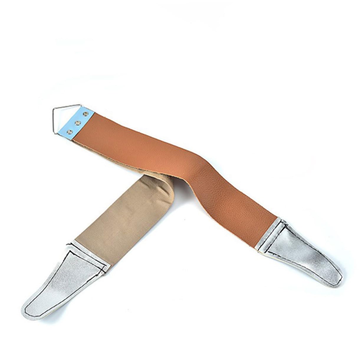 BESTYASH 2pcs Manual Strop Tools for Precision Sharpening Dual-sided Strop for Straight Father Day Random