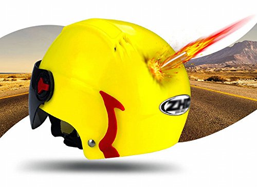Casco protector medio GUO contra rayos UV para moto eléctrica 2