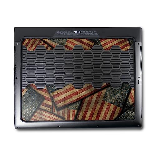 Image of MightySkins Skin Compatible with Alienware M18 R1 (2023) Full Wrap Kit - Vintage American | Protective, Durable, and Unique Vinyl Decal wrap Cover | Easy to Apply & Change Styles | Made in The USA