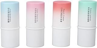 Perfume Sólido, 4 Pçs Perfume em Vara Sólido Fragrância Floral Refrescante Perfume Sólido Elegante Duradouro Bolso Portátil Bálsamo Sólido para Mulheres Meninas Presente, Perfeito para Uso em Viagens