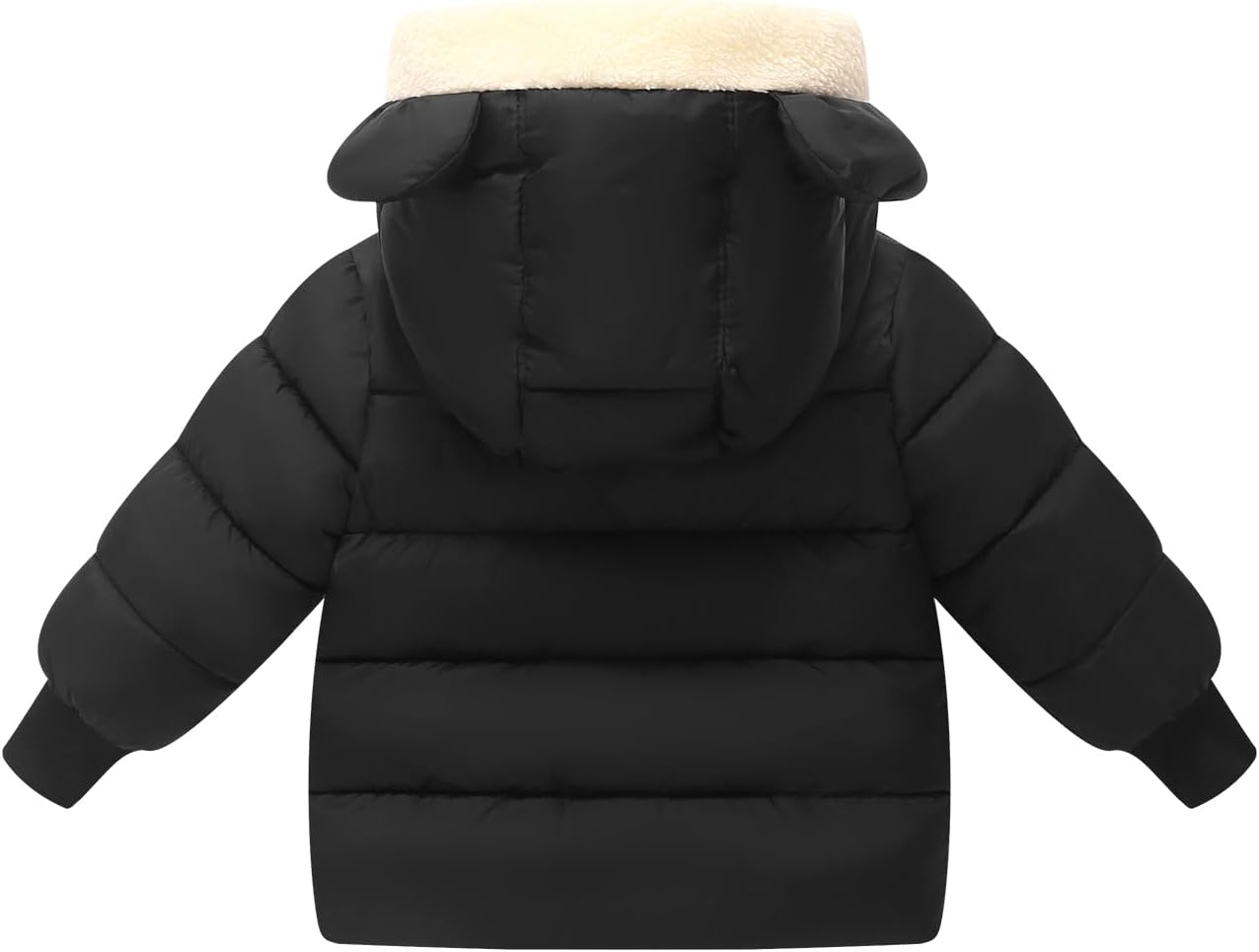 Baby Girls Fleece Outerwear Jacket Toddler Winter Kids Coat Infant Fuzzy Clothes - Image 2