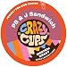 Crazy Cups Flavored Coffee, for the Keurig K Cups 2.0 Brewers, Peanut Butter and Jelly Sandwich, 22 Count