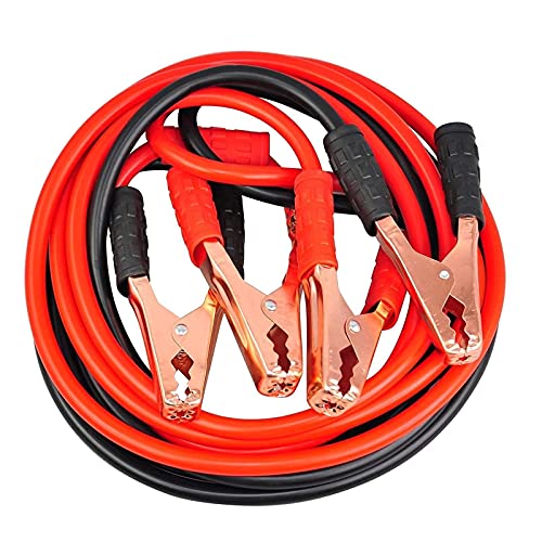 EUROXANTY Cables de Arranque para Coche | Arranque batería Coche | Carga de Emergencia | Agarre Fuerte | Pinzas para Coches | Incluye Bolsa de Transporte | 4000 AMP