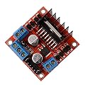 Youmile 2PCS L298N Scheda di controllo dell'azionamento del motore DC Dual H-Bridge Robot Stepper Motor Control and Drives Module per Arduino Smart Car con cavo Dupont #3
