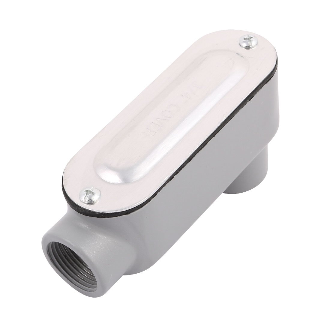 Aexit LB-75 LB Transmission Conduit Body Die Cast Aluminum Stamped Steel Cover 3/4-Inch