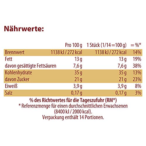 Conditorei Coppenrath & Wiese Festtagstorte, Schwarzwälder Kirsch, 1.4kg (Tiefgefroren)