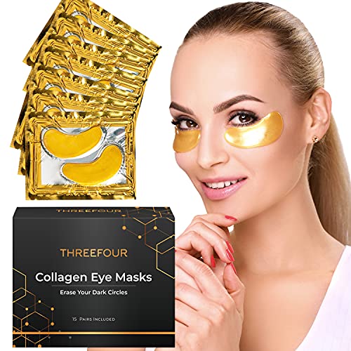Under Eye Patches for Puffy Eyes I Remove Dark Circles and Puffiness I Dark Circles Under Eye Treatment for Women and Men