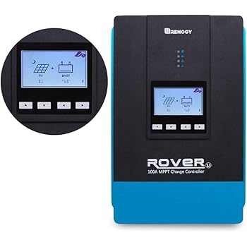 Amazon.com : Renogy Rover 100 Amp 12/24/36/48V DC Input MPPT Charge