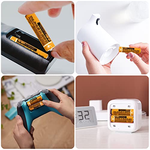 Ni-Mh Aaa Rechargeable Battery 1.2V 630Mah 8-Pack Aaa Batteries For Panasonic Cordless Phones, Remote Controls, Electronics #TOP2