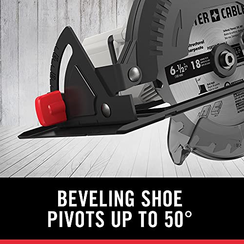 Porter-Cable 20V Max* 6-1/2-Inch Cordless Circular Saw, Tool Only (Pcc660B) #TOP4