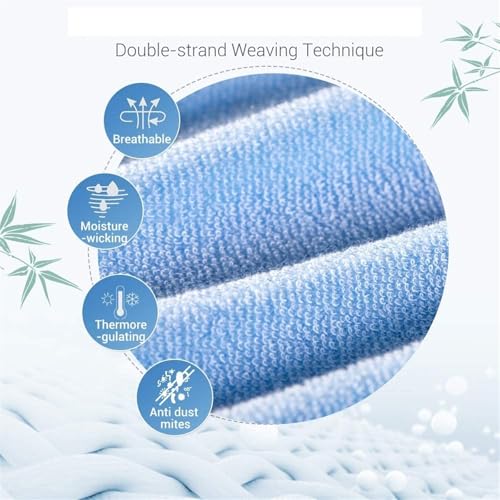 Manta refrescante multicolor textil cama grande verano 200x230cm 4