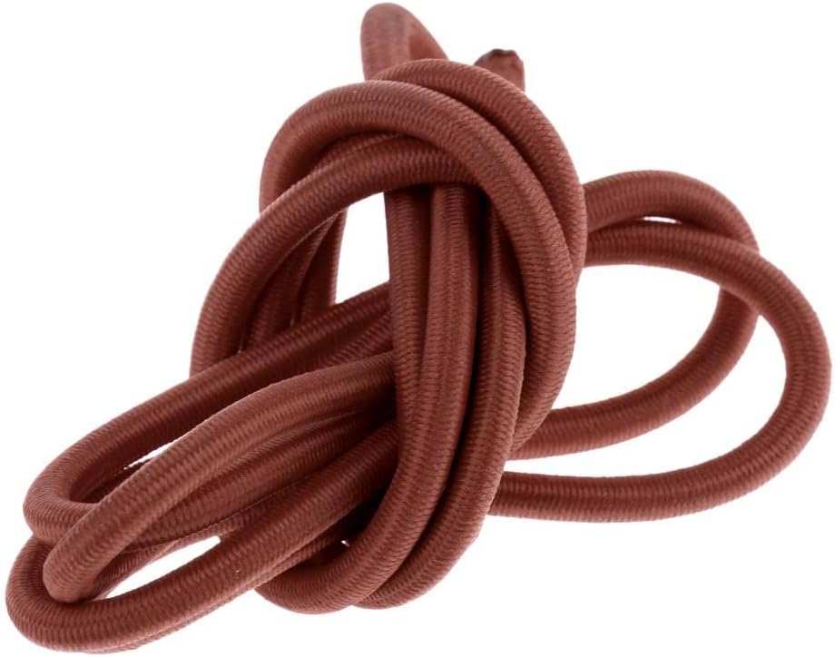 Heavy Duty Strong Round Elastic Bungee Rope Shock Cord Tie Down 6mm 5 Meters Sporting Goods|| Water Sports|| Kayaking, Canoeing & Rafting|| Accessories