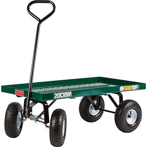 Farm Tuff Flatbed Garden Wagon - 800-Lb. Capacity, 38In.l X 20In.w, Model Number 20X38W #TOP9