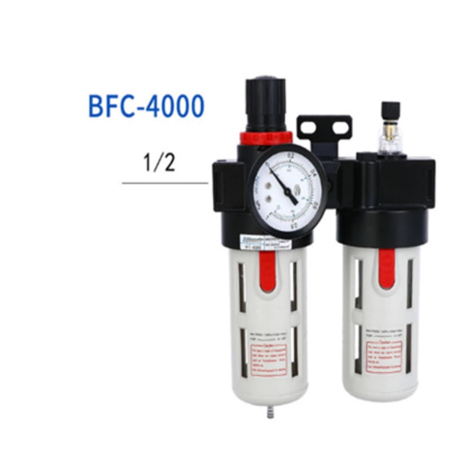 BFC2000 BFC3000 BFC4000 Two air Filter Pneumatic Pressure regulating Valve BFC2000 BFC3000 BFC4000oil and Water Filter(BFC4000 Plastic)
