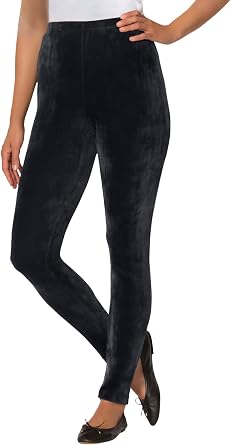 Plus Size Velour Legging at Amazon 