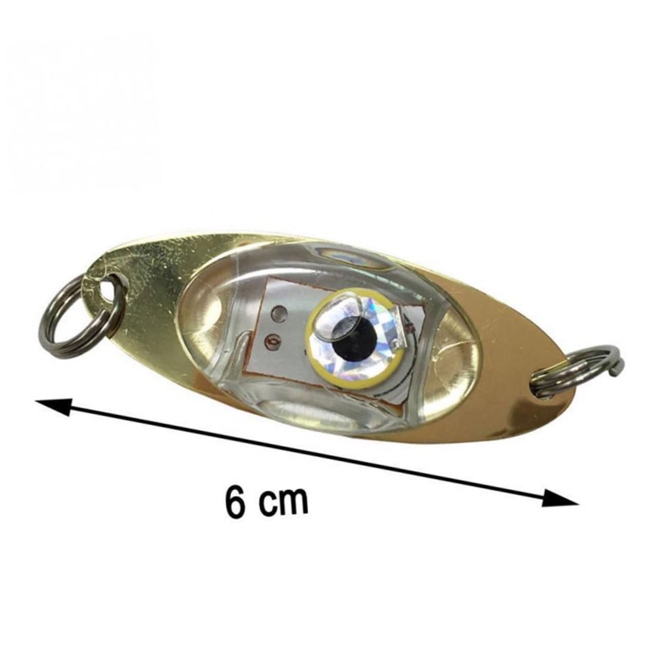 BESPORTBLE 15pièces Bait Lumineux LED Œil pour Nocturne Lumière Flottante Rouge Vert Bleu Blanc