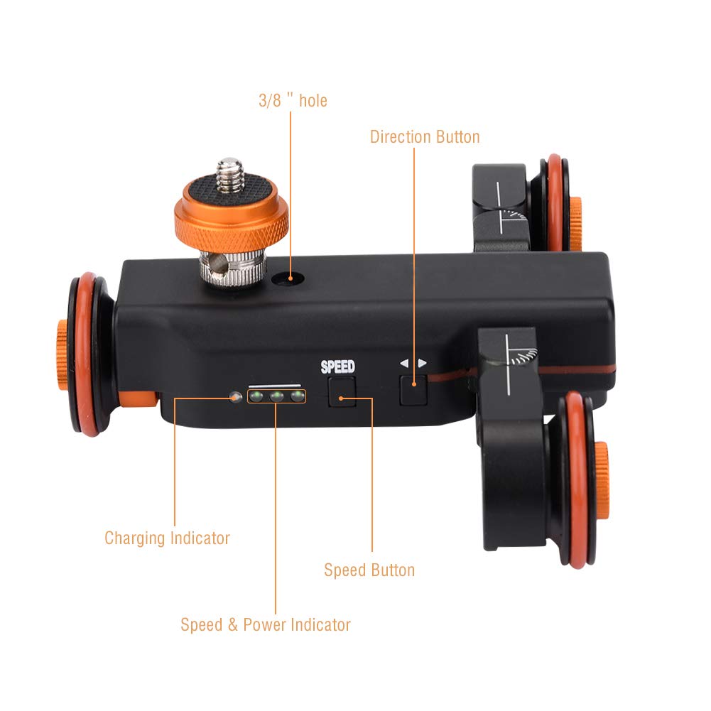 EBTOOLS YELANGU L4X Motorisierte Elektrische Slider Motor Dolly Truck Auto für Kamera Camcorder DV