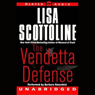 The Vendetta Defense Audiolibro Por Lisa Scottoline arte de portada