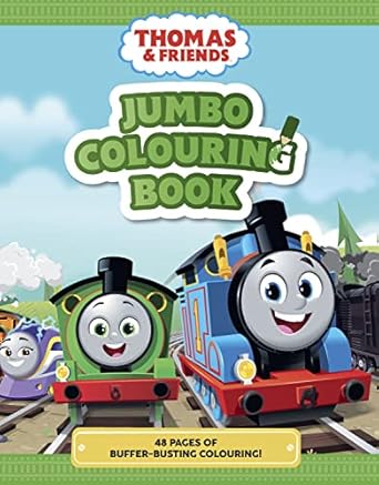 Thomas and Friends: Jumbo Colouring Book : Thomas & Friends: Amazon.com ...