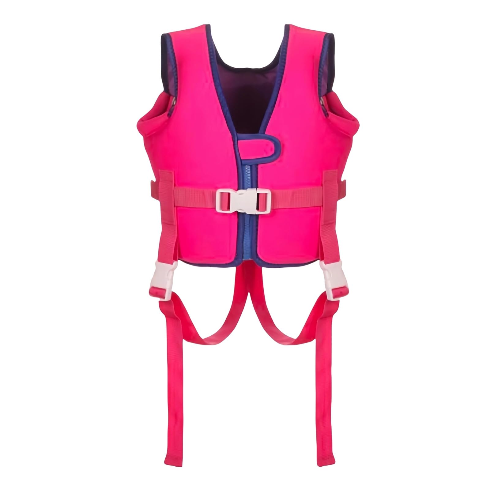 Kids Swim Vest -Toddler Swimming Jacket Waistcoat with Crotch Strap for Swimming Training | Swim-Jackets | Lightweight Swimsuit | Boys Girls Aged 2-8 Years | Learn to Swimming (1-2 Years)