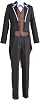 Anime Cos Natsuki Subaru Cosplay Costume Uniform