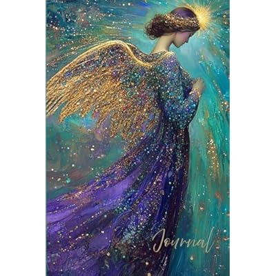 An Angel Journal: A Surreal Angel Notebook with Vivid Metallic Colors, Dreamy Atmosphere, and Celestial Sparkle for Writing and Reflection