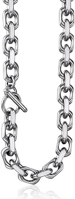 Trendsmax Mens Womens Stainless Steel Necklace Cable Rolo Link Chain 18-26 inch
