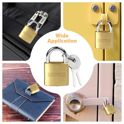 12Pcs Luggage Locks Small Locks with Keys, Metal Mini Suitcase Locks with Keys Travel Backpack Bag Padlocks - Image 7