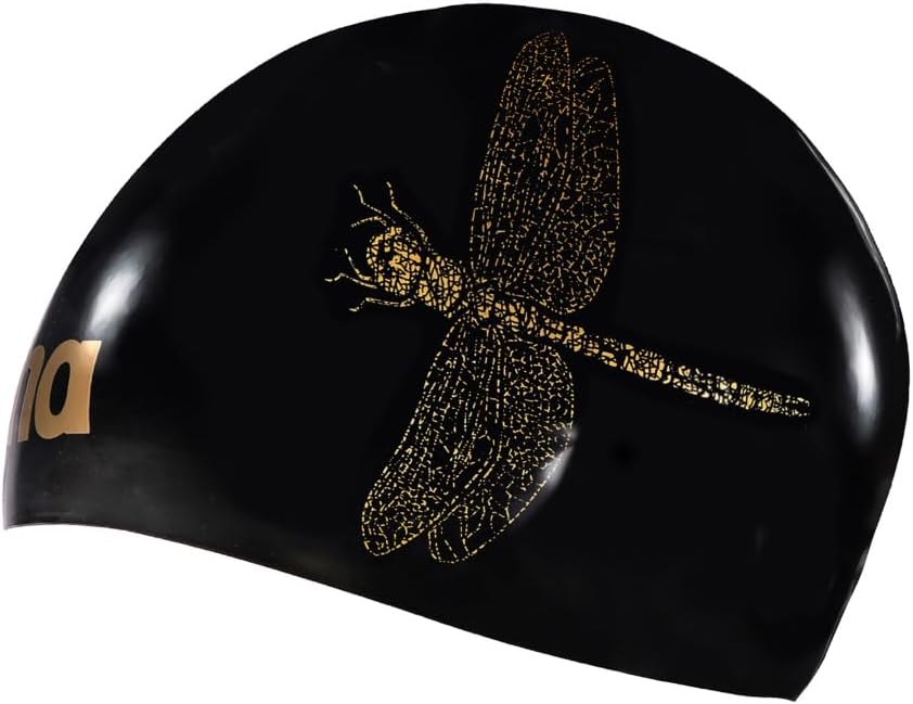 Arena 50th Anniversary Team Signature Collection Unisex Adult Pro II Molded Silicone Swim Cap Training Racing, FINA-Approved