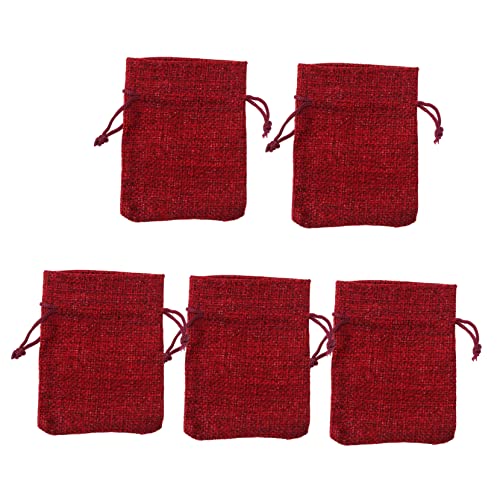 FOMIYES Design Festival Drawstring Bags 50pcs Storage Pouches Reusable Small Bags Bulk