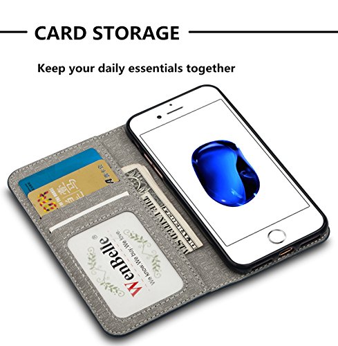 Wenbelle For New Iphone Se (2022 Edition/2020 Edition) 2Nd 3Nd Generation/Iphone 7/Iphone 8 Case, Stand Feature,Premium Soft Pu Color Matching Leather Wallet Cover Flip Cases 4.7 Inch (Brown) #TOP3