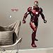 RMK3246GM Iron Man Civil War Peel and Stick Giant Wall Decals,