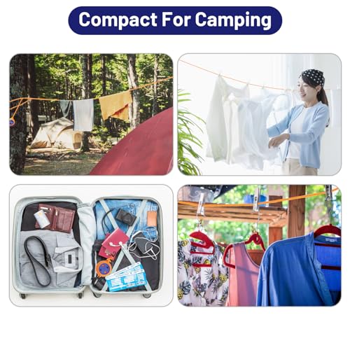 Caudblor Portable Travel Clothesline Cord thumb #6