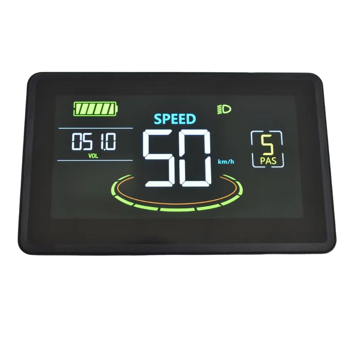 Geofray H6C Electric Bicycle LCD Display Meter 24V-60V E Scooter LCD