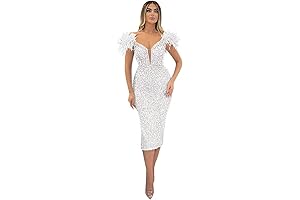 Stunning Feather Prom Dresses for a Night of Enchantment 2023